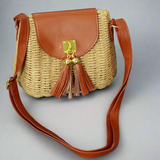 New Women Straw Handmade Bag, Handbag