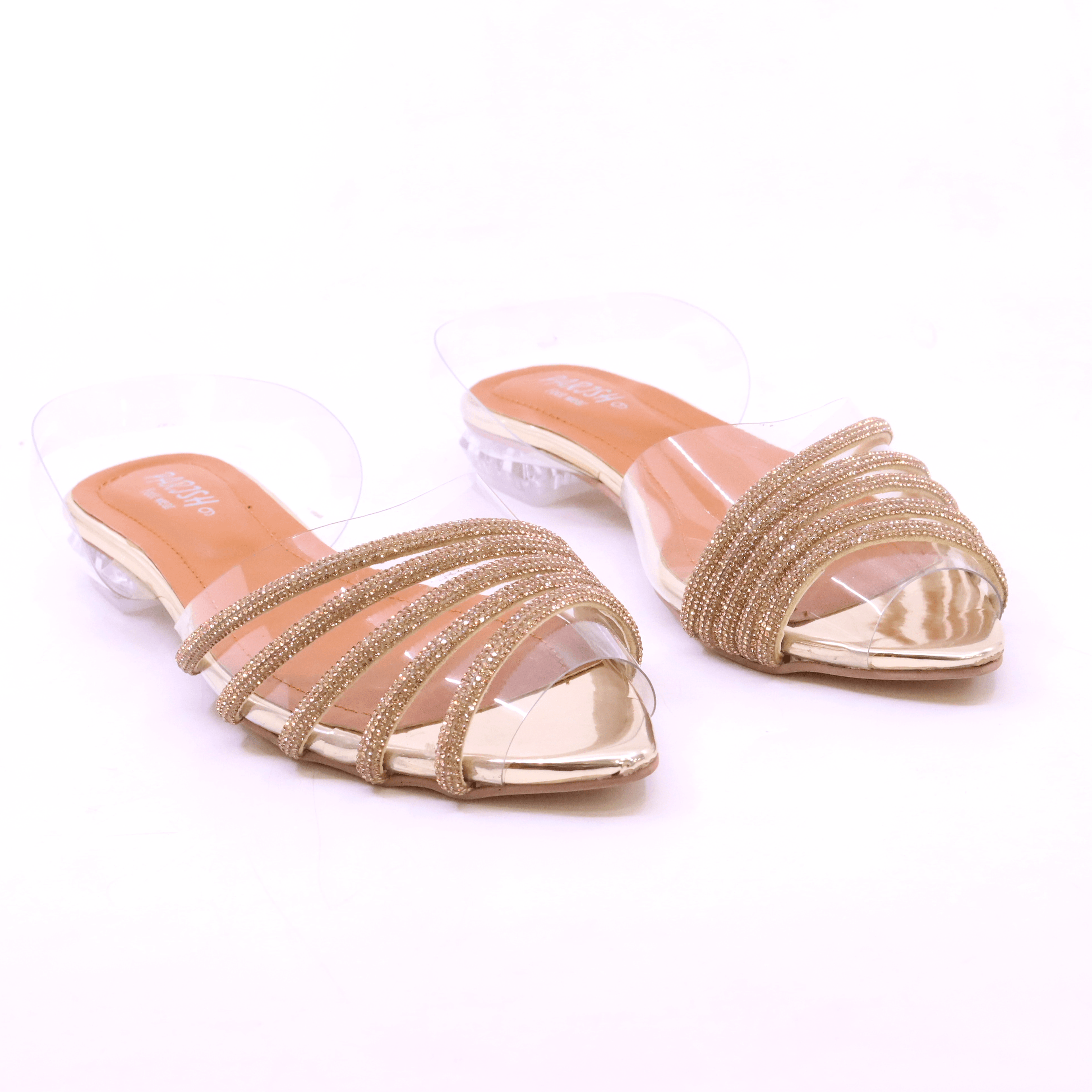 Women Fancy Flat Pump Sandal - Parish Footwear