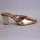 WOMEN 2 Women Fancy Court Shoes Back Open DA157