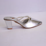 WOMEN 2 Women Fancy Court Shoes Back Open DA157