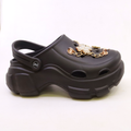 women crocks white with chain stuff
