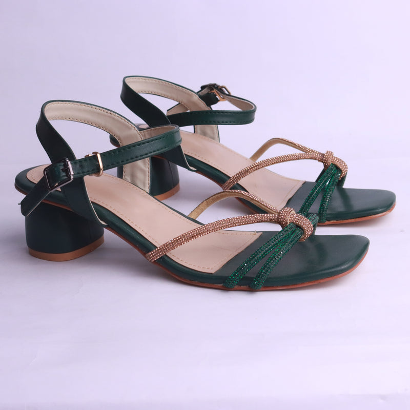 Comfort-fit black block heels – ideal for daily and semi-formal use