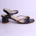 Comfort-fit black block heels – ideal for daily and semi-formal use