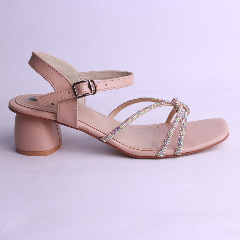 Comfort-fit black block heels – ideal for daily and semi-formal use