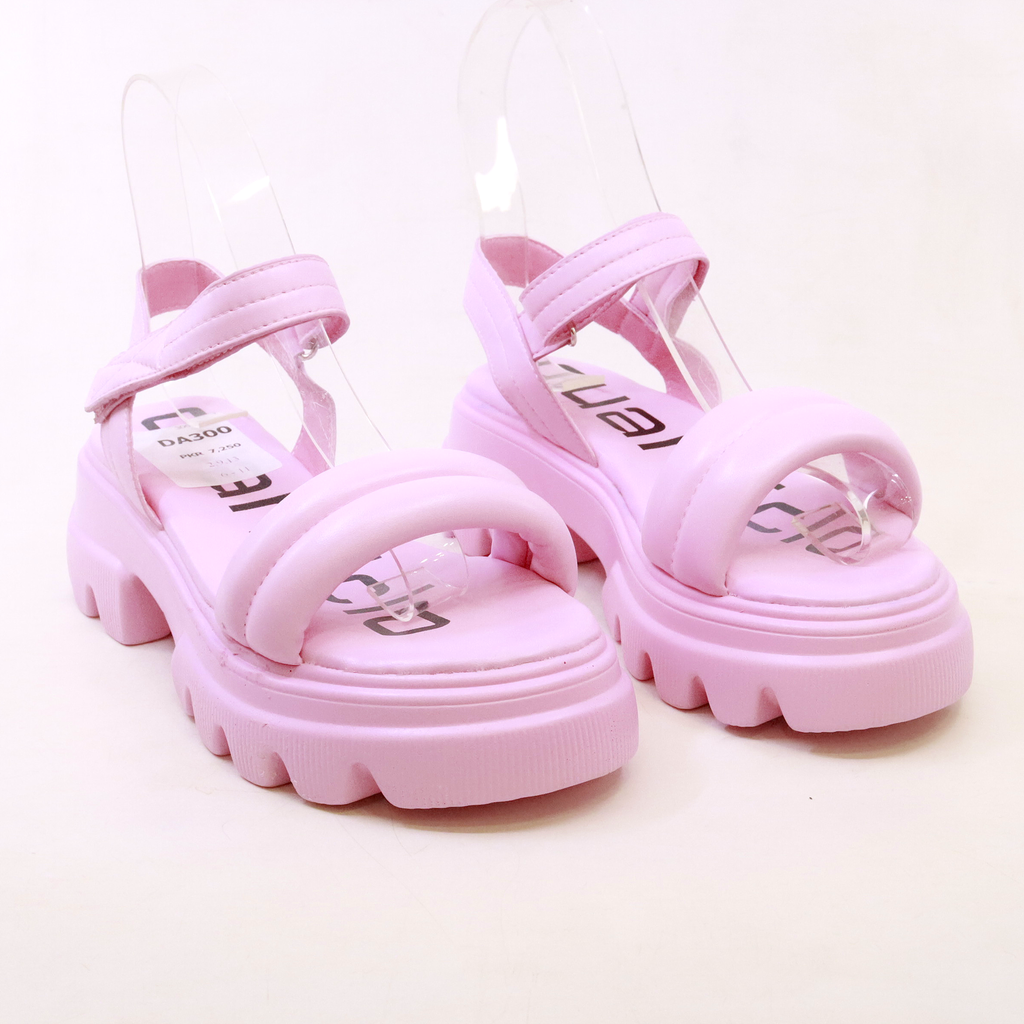 Women's Fancy Softy Sandals – DA300 (Pink)