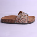 Silver Stylish women's slippers for daily wear – soft sole, lightweight design