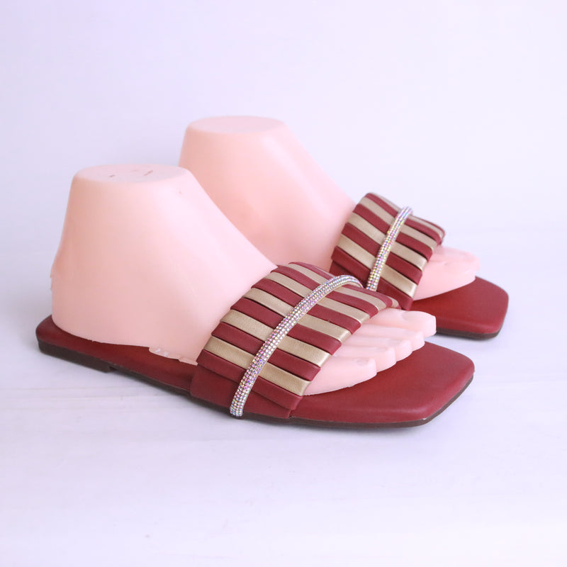 Ladies' black formal flats – understated and polished