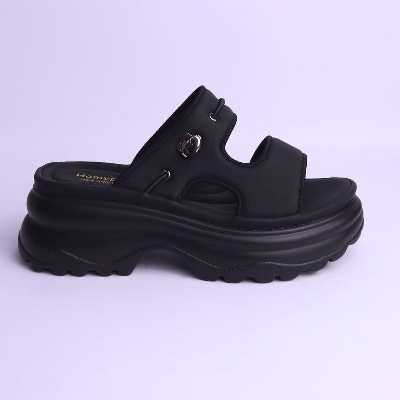 Comfortable (IMP) causal shoes black  side