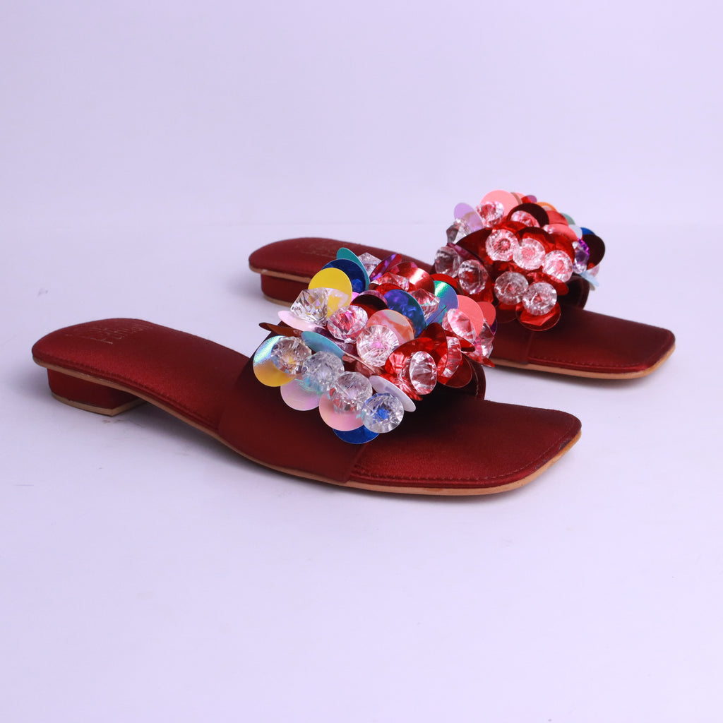 Women's Fancy Flat Slippers – DA582