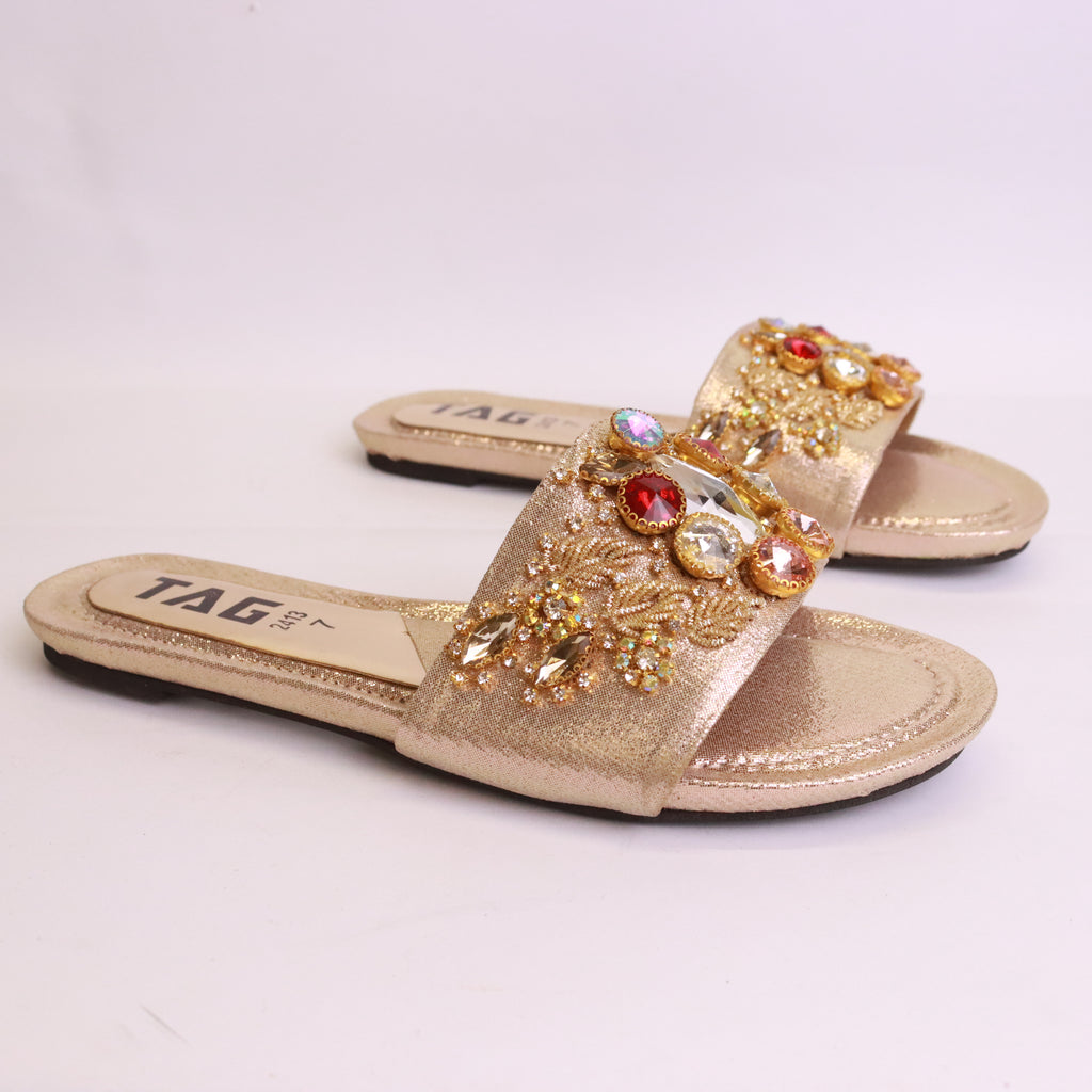 Women's Fancy Flat Slippers – DA590