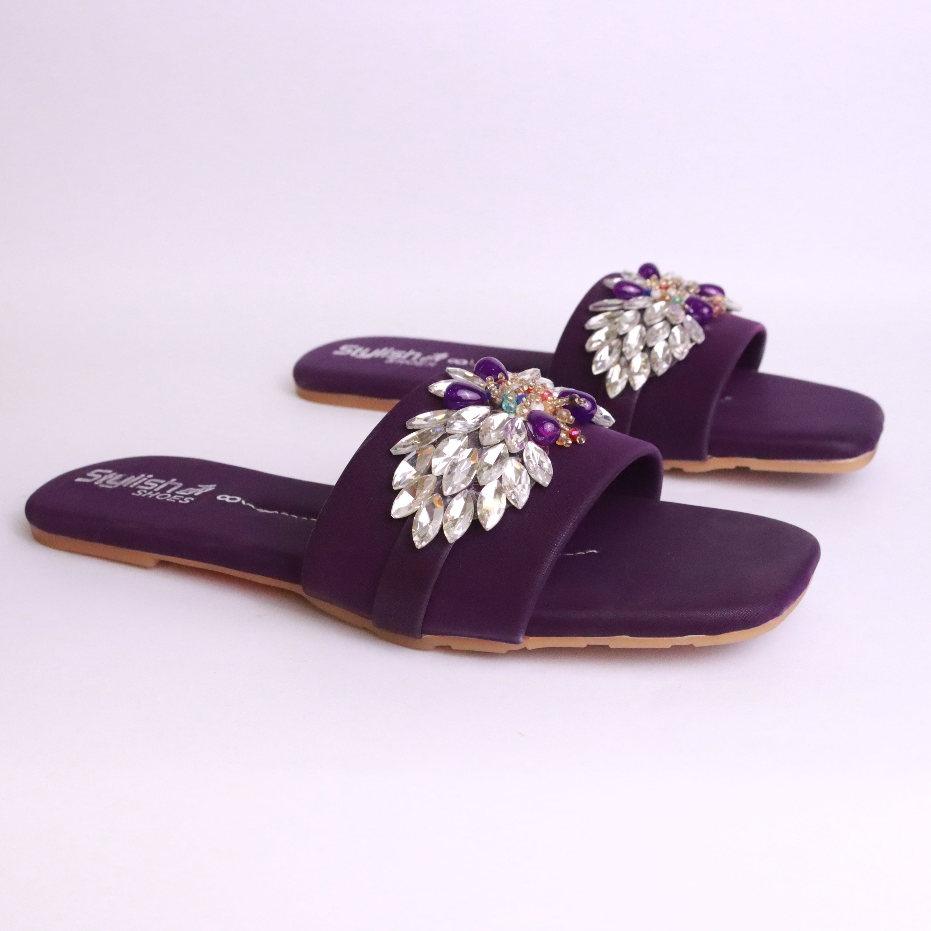 Women's Fancy Flat Slippers – DA593