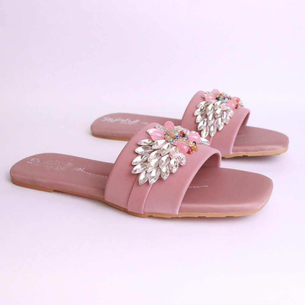 Women's Fancy Flat Slippers – DA593