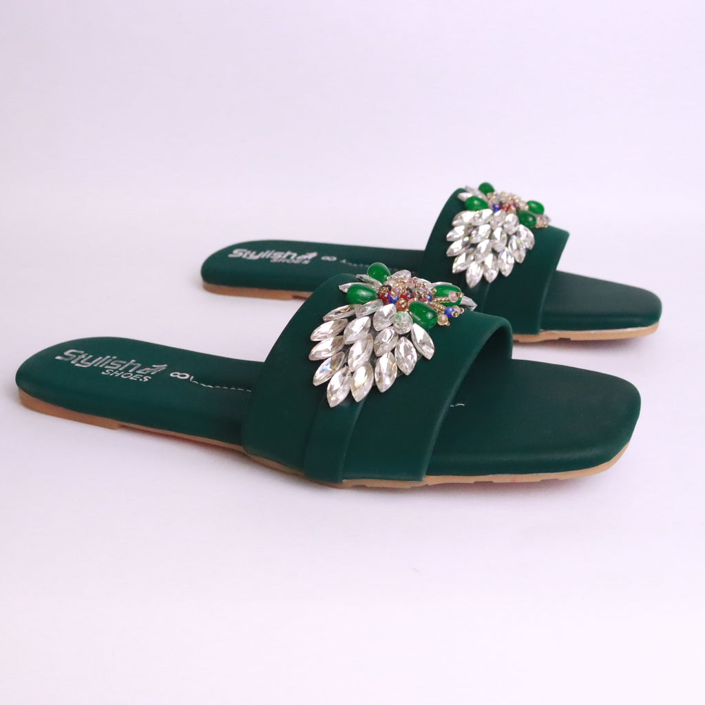 Women's Fancy Flat Slippers – DA593