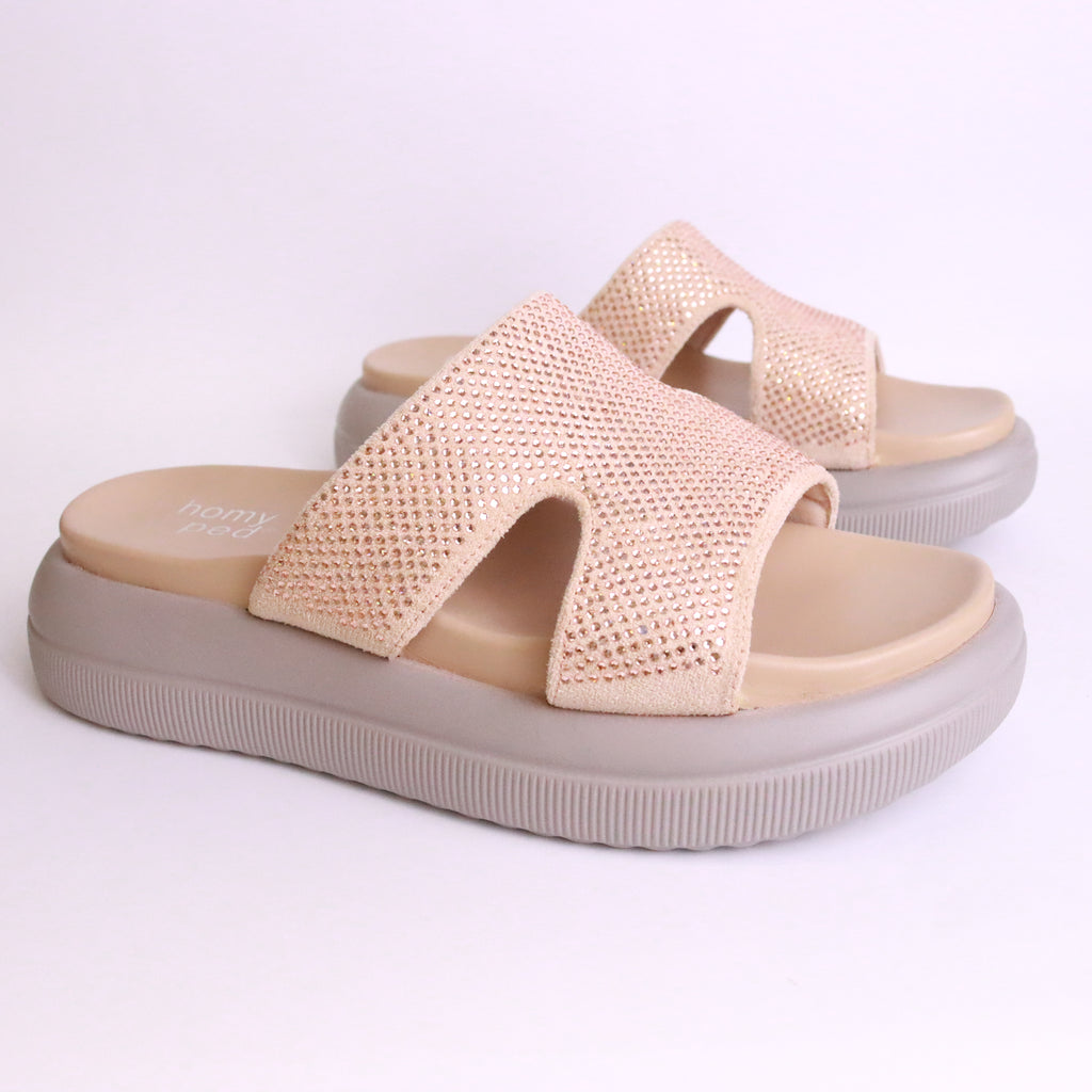 Women's Fancy Softy Slippers – DA602 (Peach)