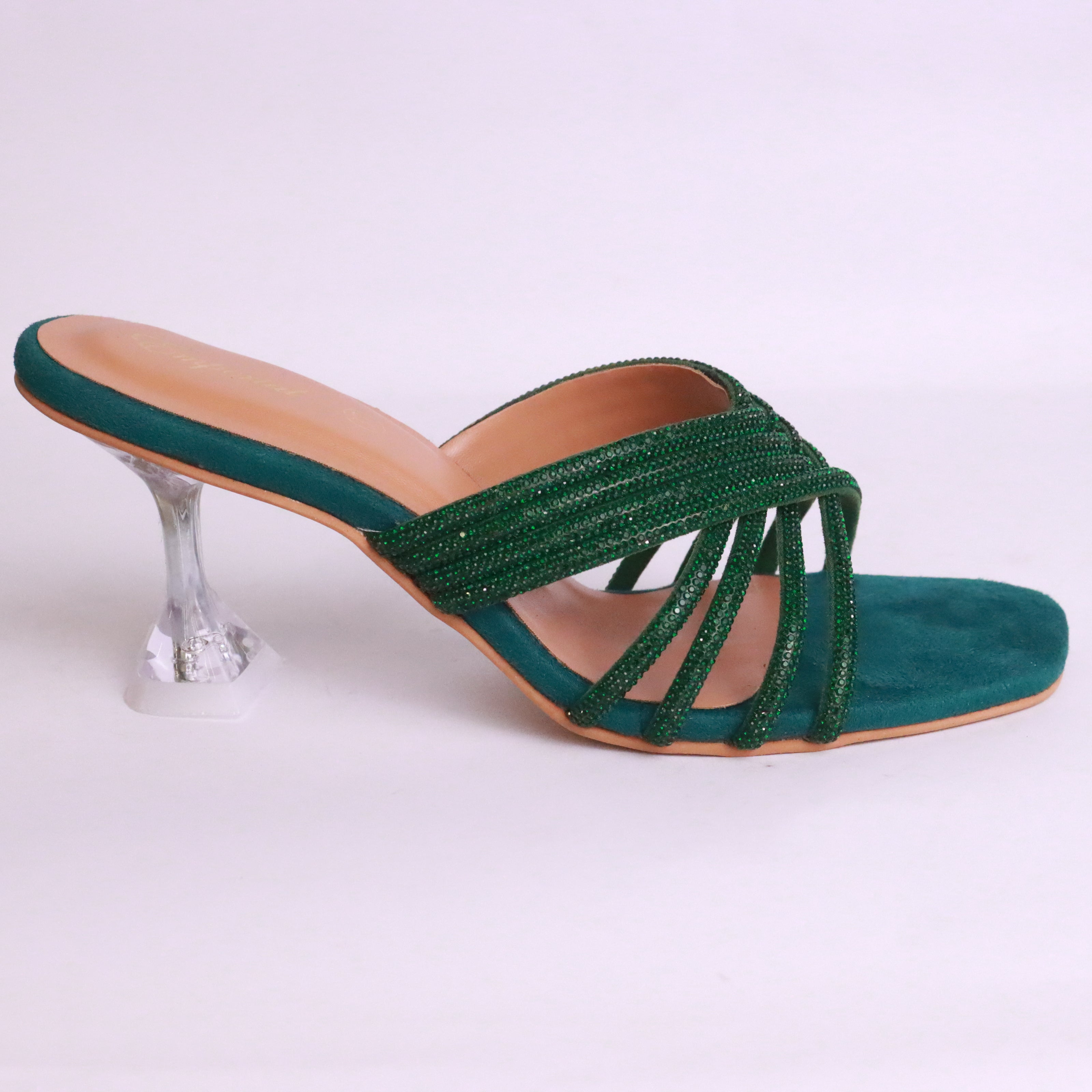 green party wear heels