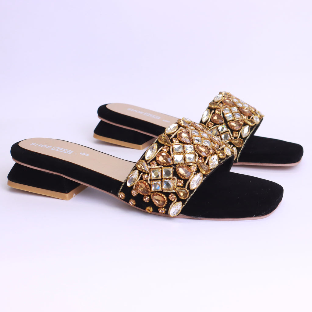 Women's Fancy Flat Slippers – DA619