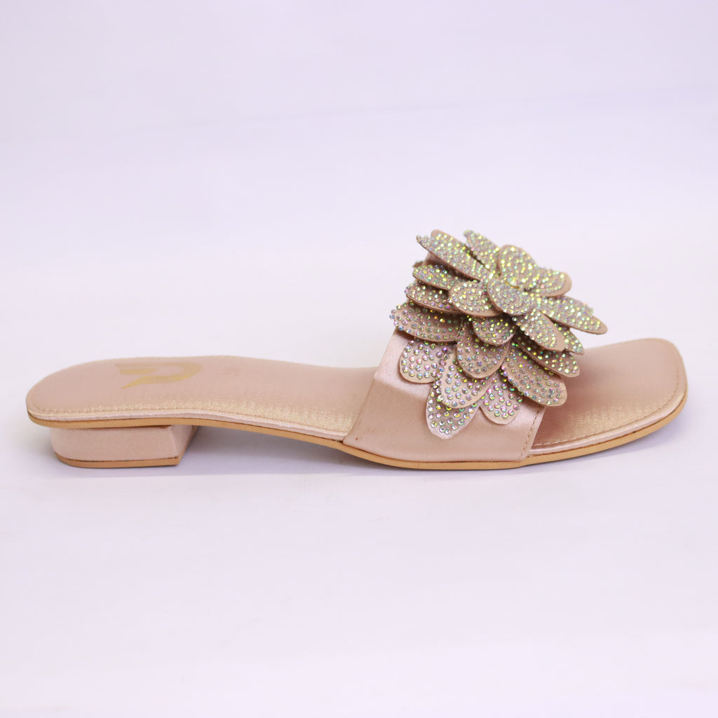Women's Fancy Flat Slippers – DA647 (Fone)