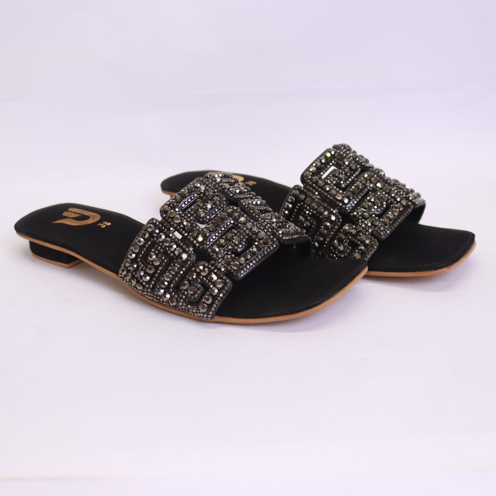 Women's Fancy Flat Slippers – DA649