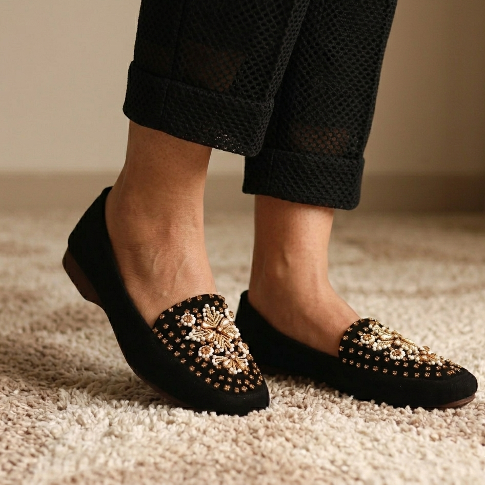 Women's Fancy Flat Slippers – DA665