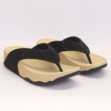 FitFlop Rhinestones black side shot