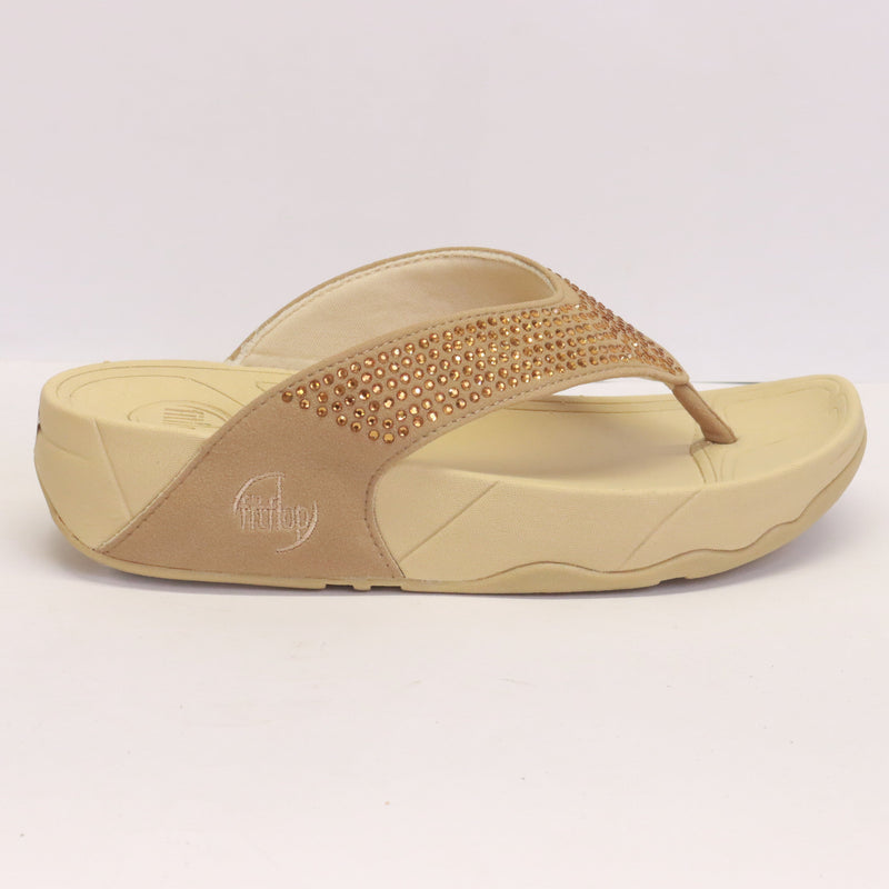 FitFlop Rhinestones gold
