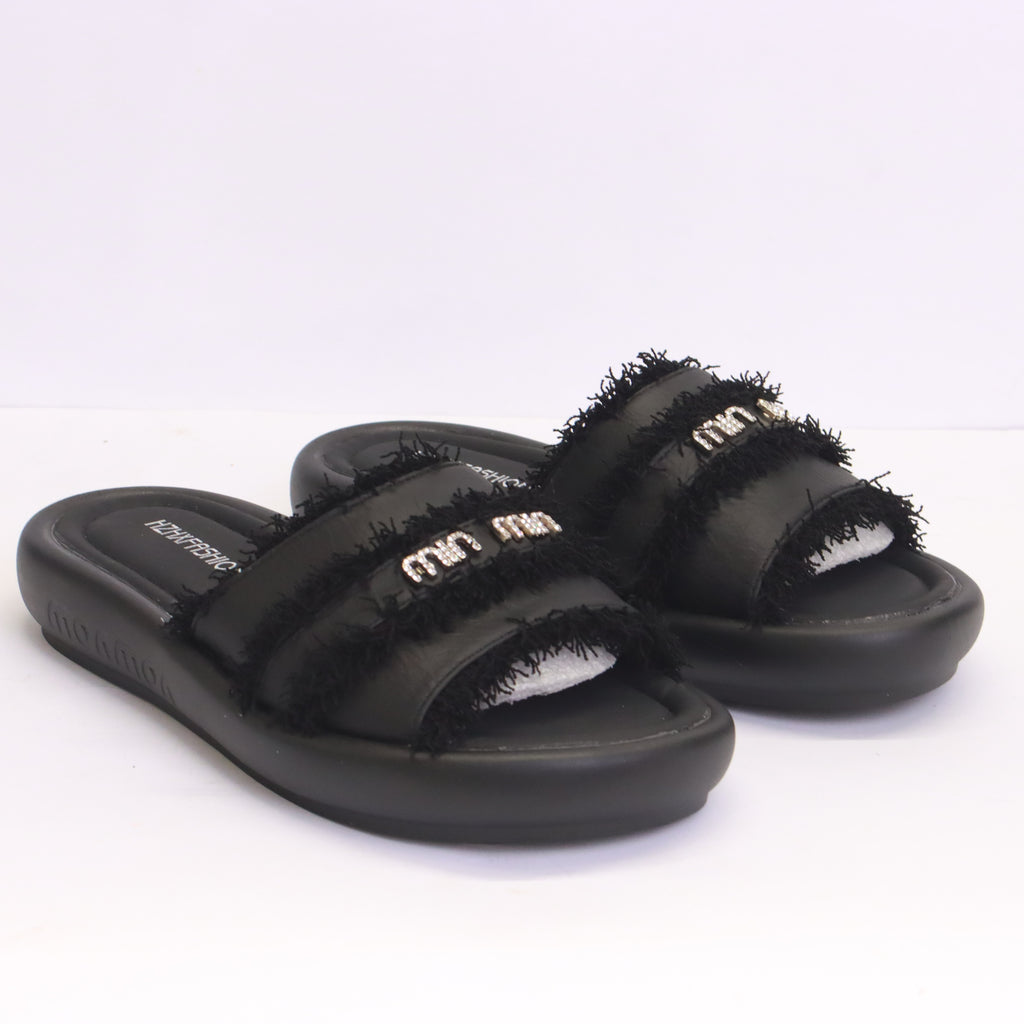 Women's Fancy Flat Slippers – DA706
