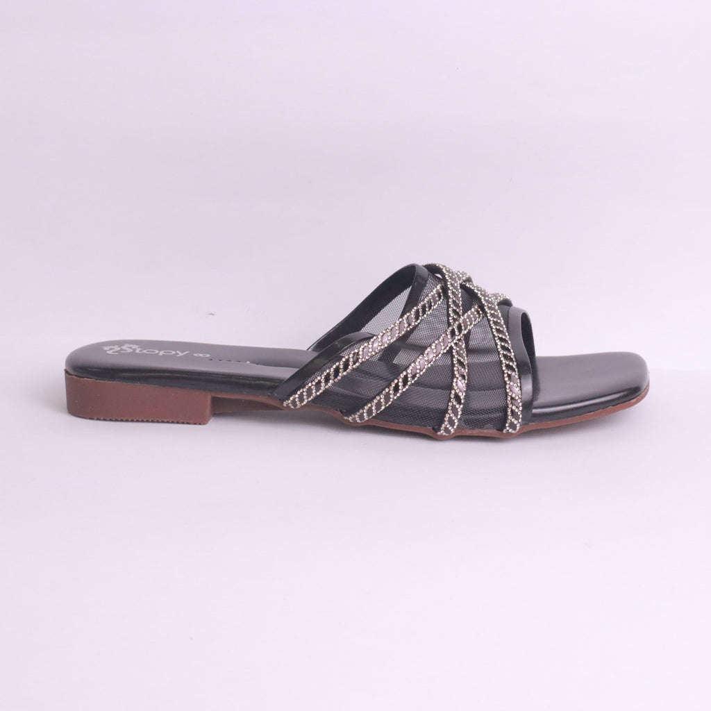Women's Fancy Flat Slippers – DA884