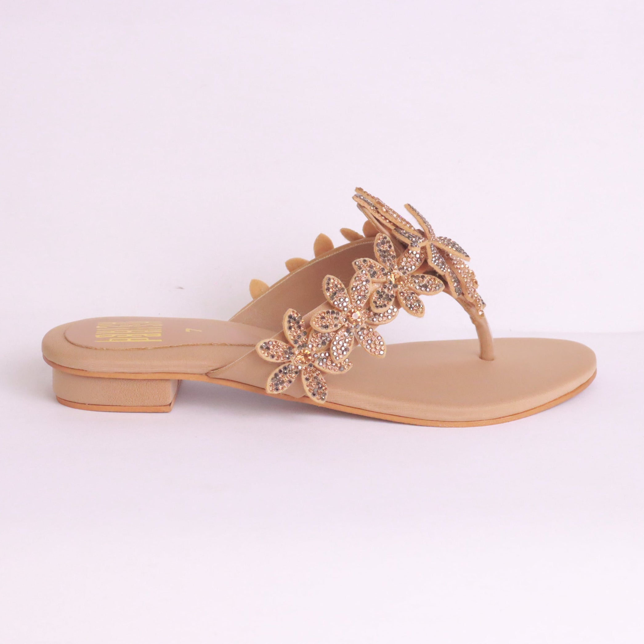 Women's Fancy Flat Slippers – DA887 (Black)