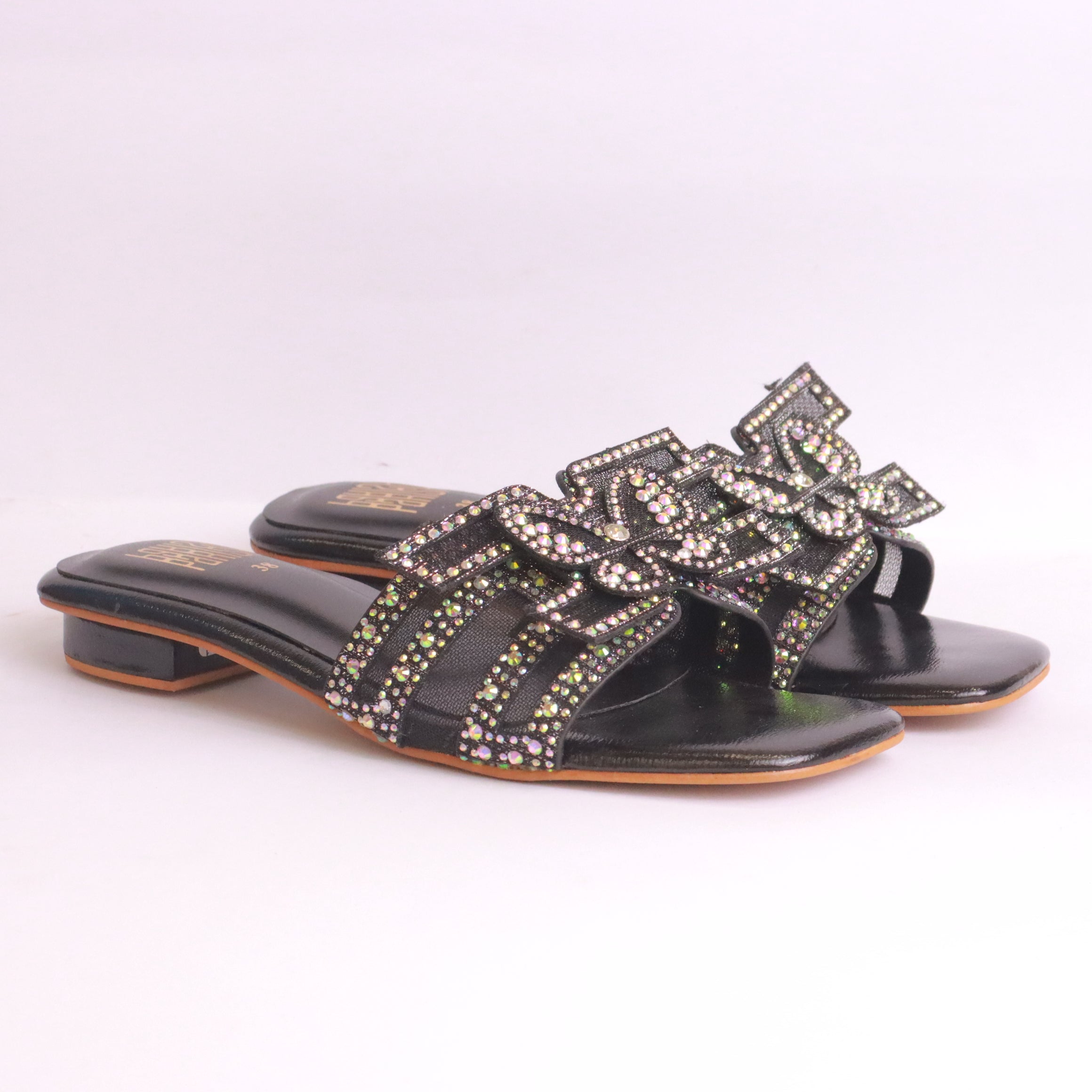 Women's Party Wear Heel Slippers – DA912