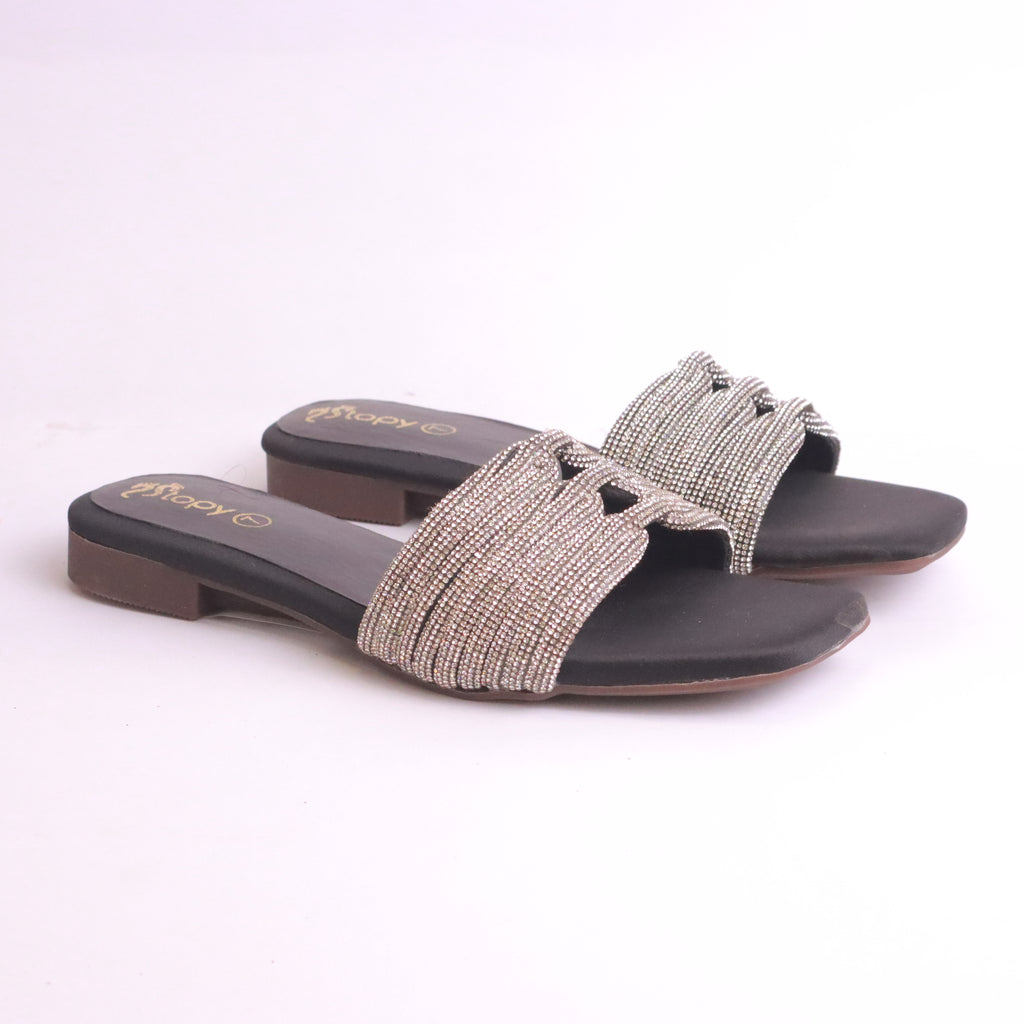 Women's Party Wear Heel Slippers – DA917