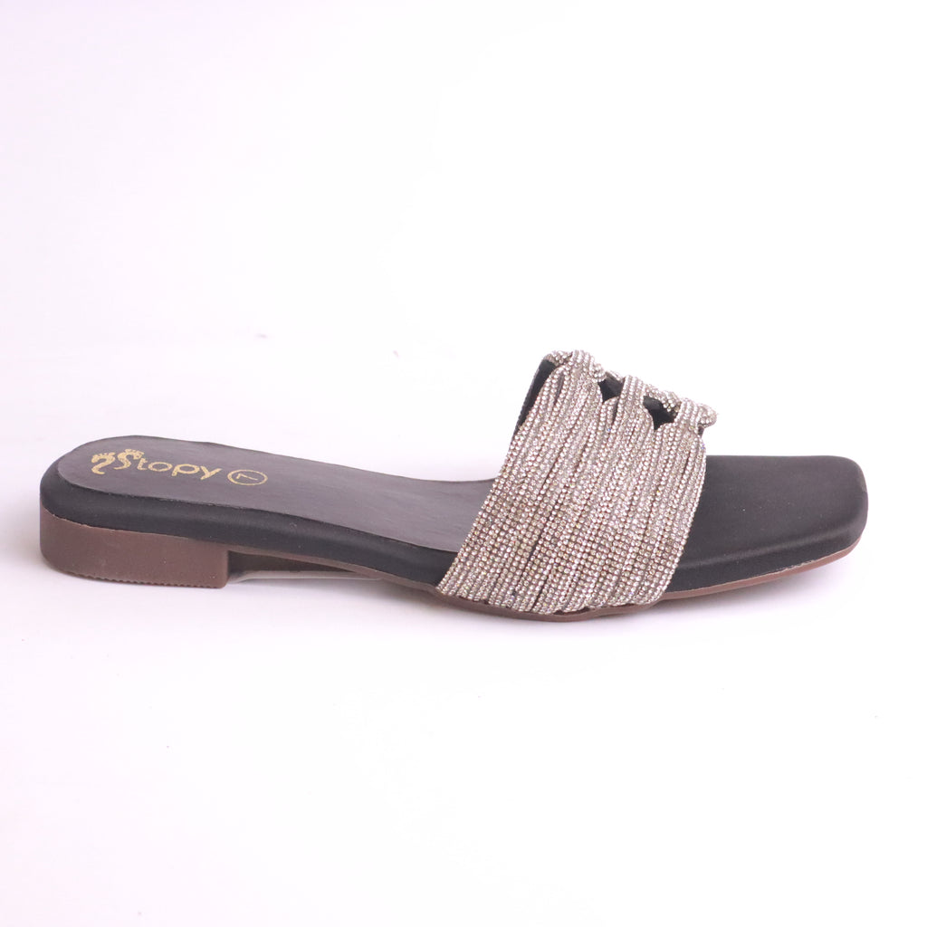 Women's Party Wear Heel Slippers – DA917