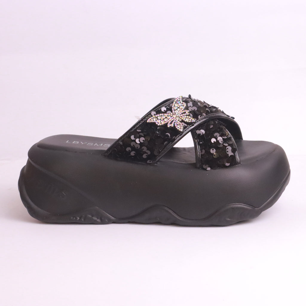 Women's Party Wear Heel Slippers – DA939