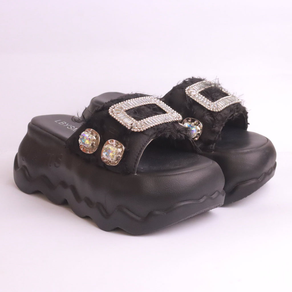Women's Party Wear Heel Slippers – DA940