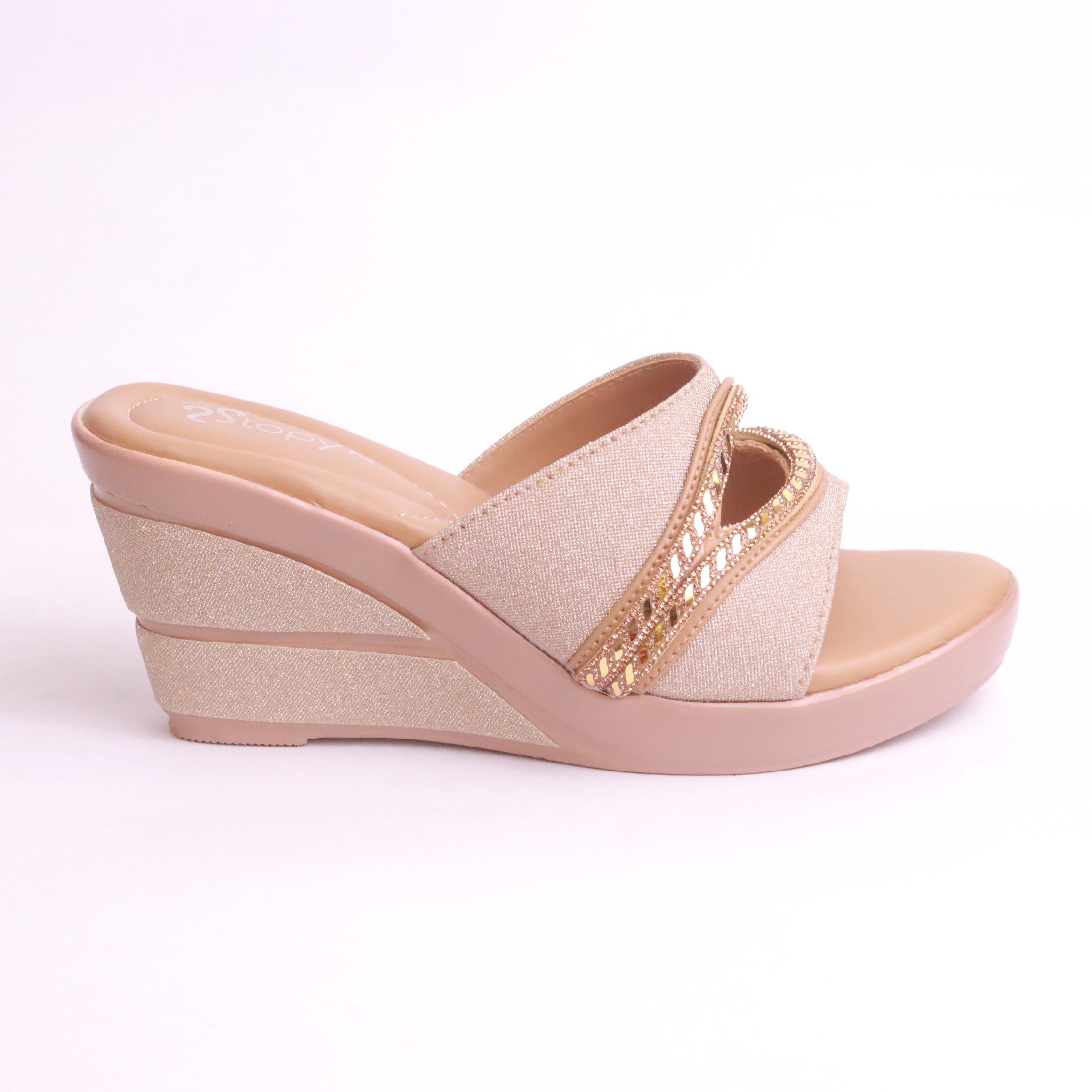 Women's Party Wear Heel Slippers – DA948