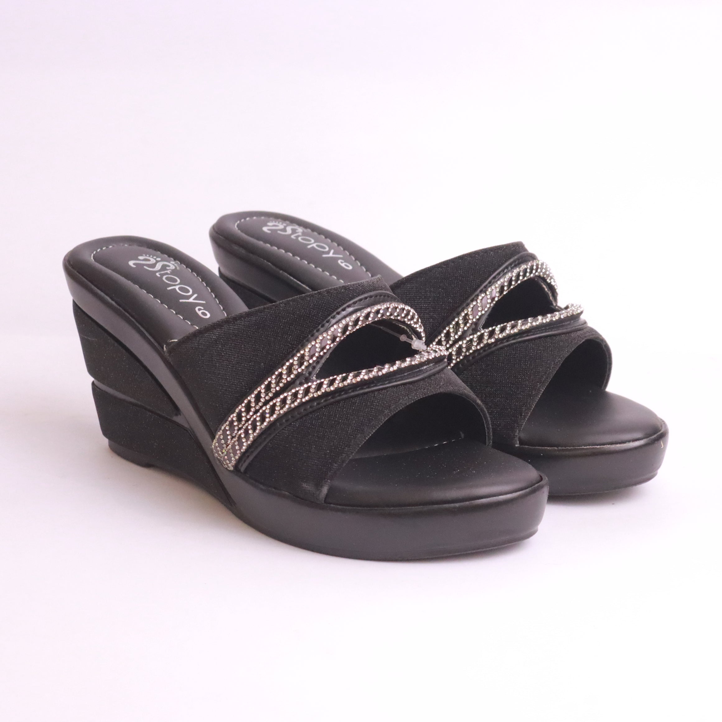 Women's Party Wear Heel Slippers – DA948