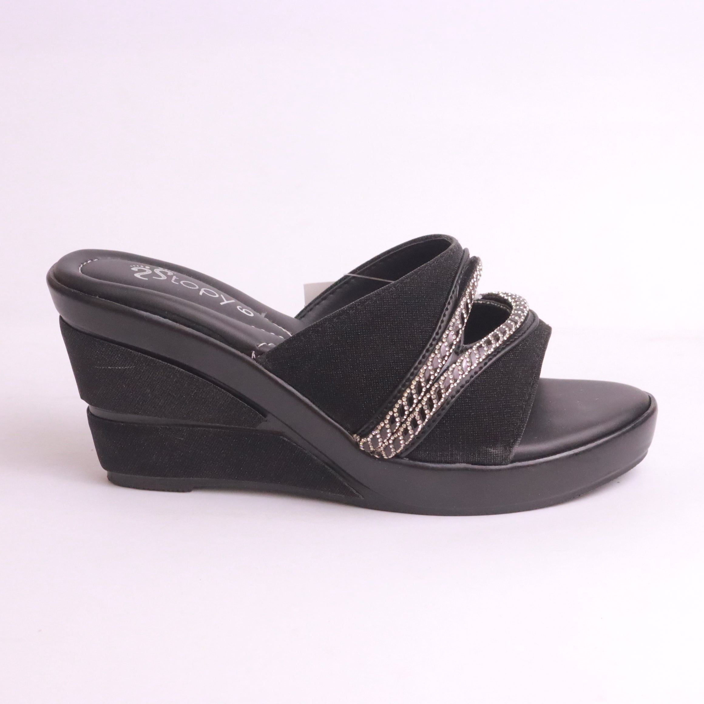 Women's Party Wear Heel Slippers – DA948