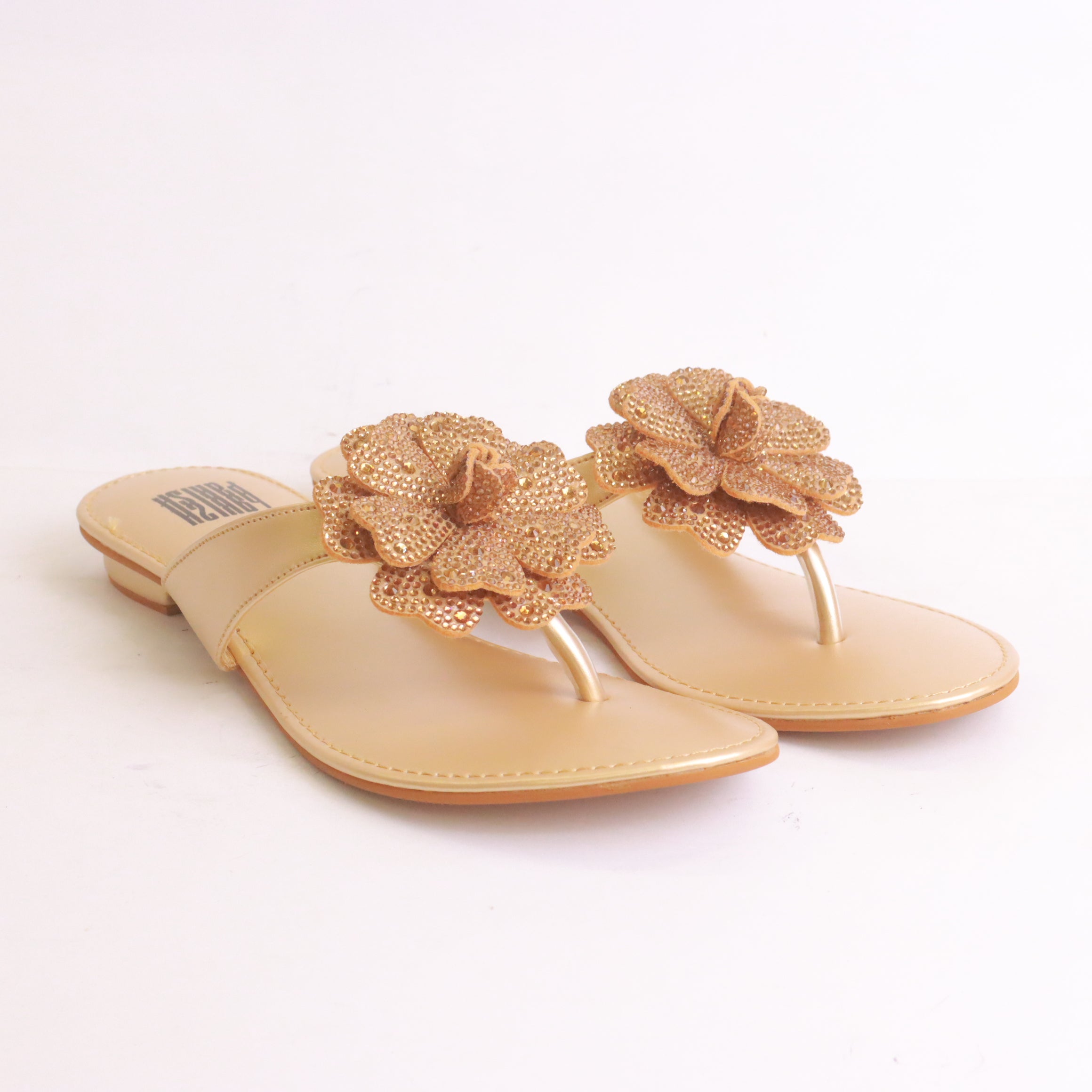 Women's Fancy Sandals – EA003 (Light Golden)