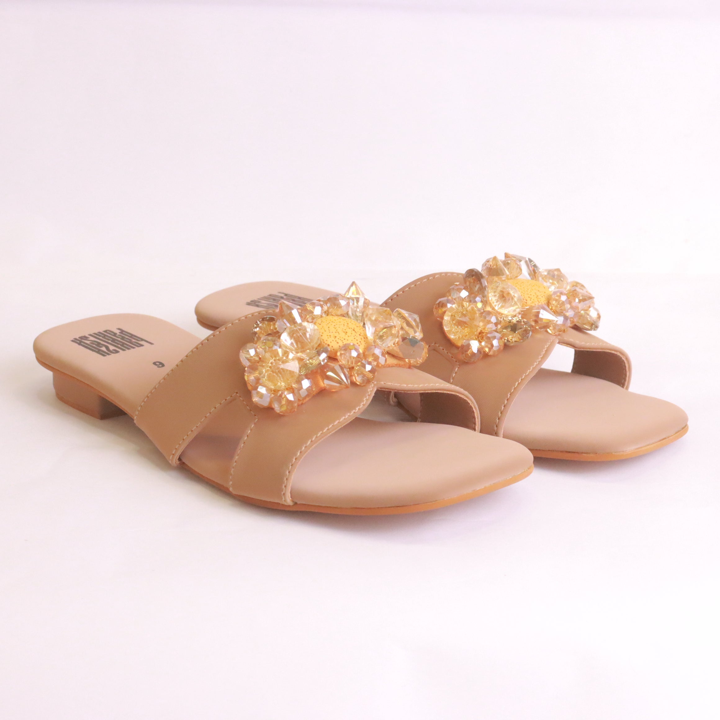 Women's Fancy Sandals – EA004 (Brown)
