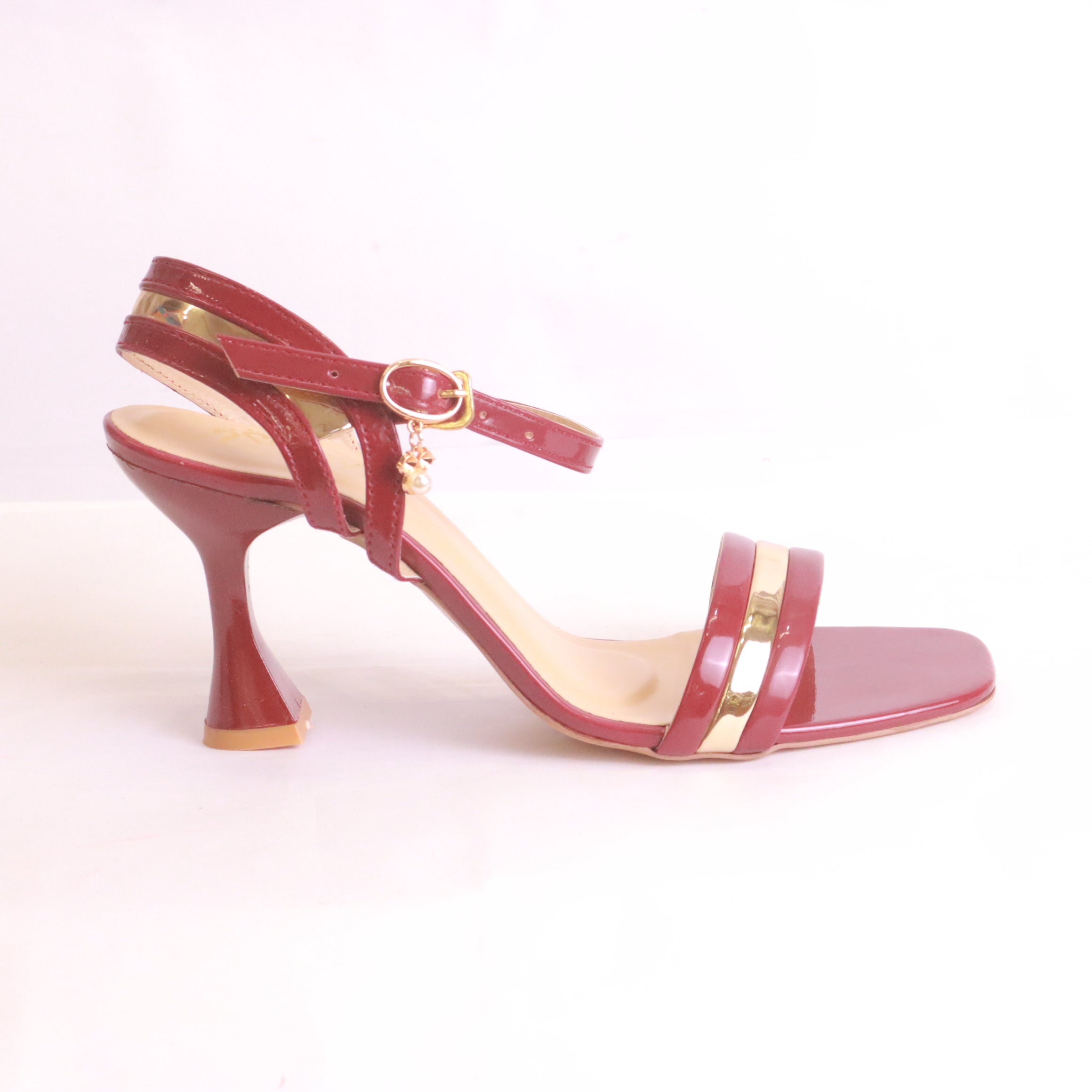 Women's Fancy Sandals – EA009 (Maroon)