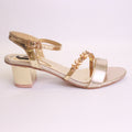 Women's Casual Heel Shoes - Light Golden