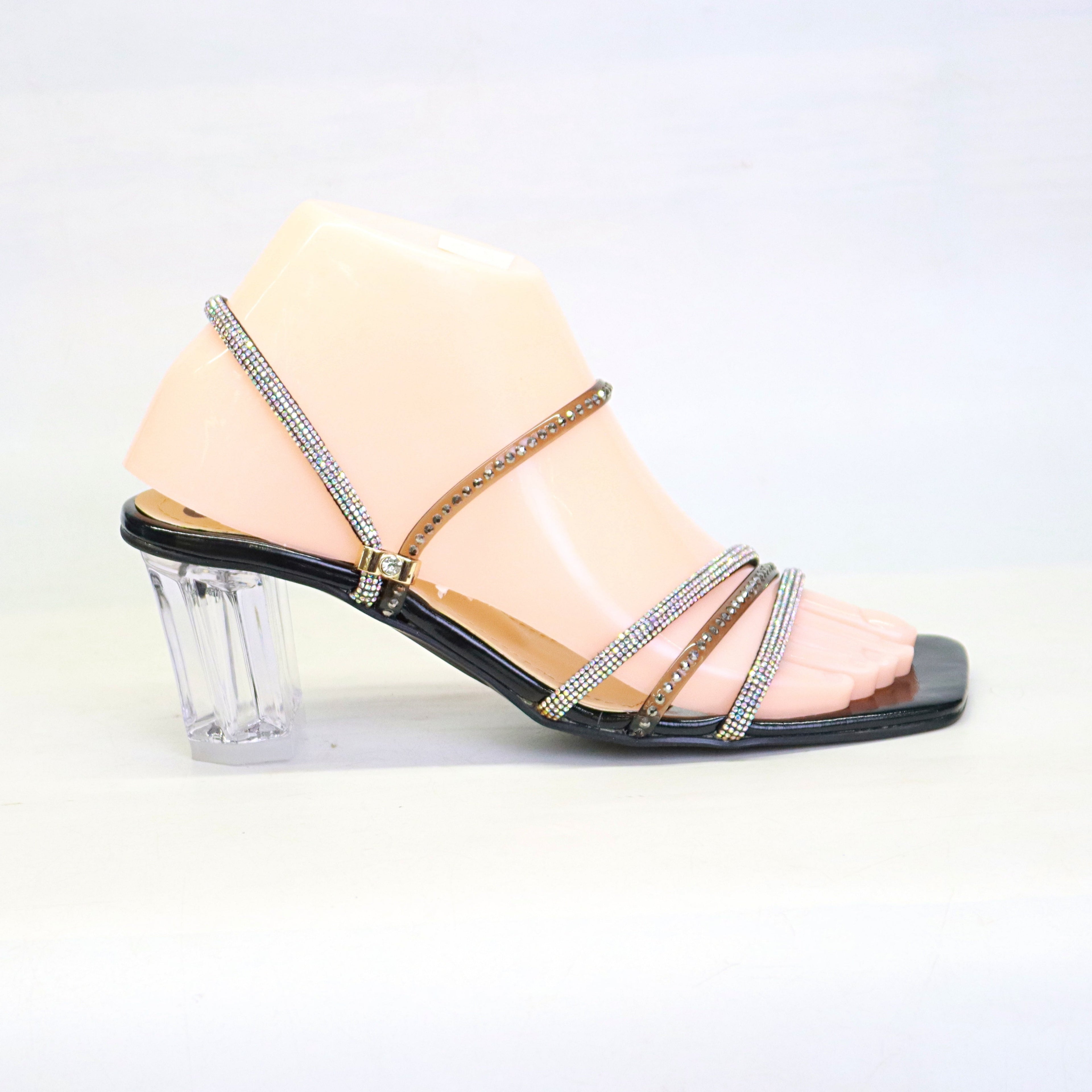 Women's Casual Heel Shoes - Black