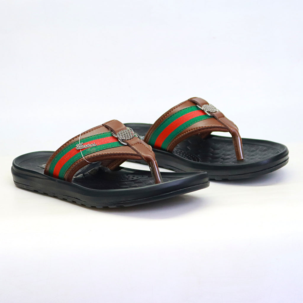mens leather slippers online