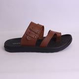 Mens Leather Slippers - Casual Slide Vol 7