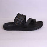Mens Leather Slippers - Casual Slide Vol 7