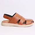 Men's mustard Roman sandals - MA416