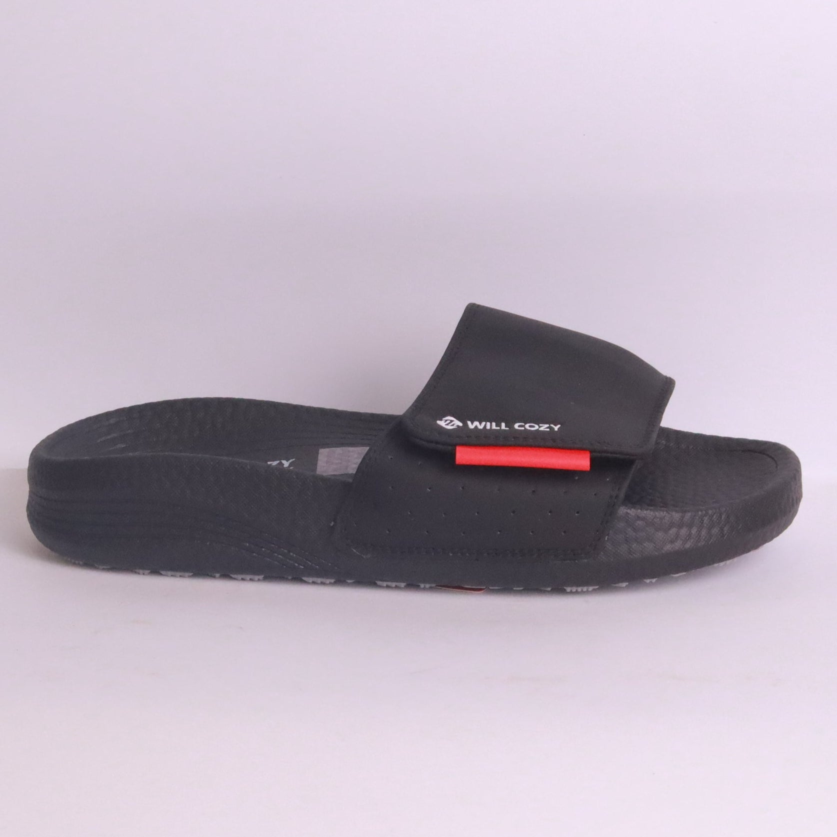 Men's black slipper slides - MA636