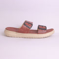 Men's brown slipper slides - MA660