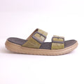 Men's green slipper slides - MA660
