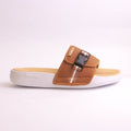 Men's mustard slipper slides - MA709
