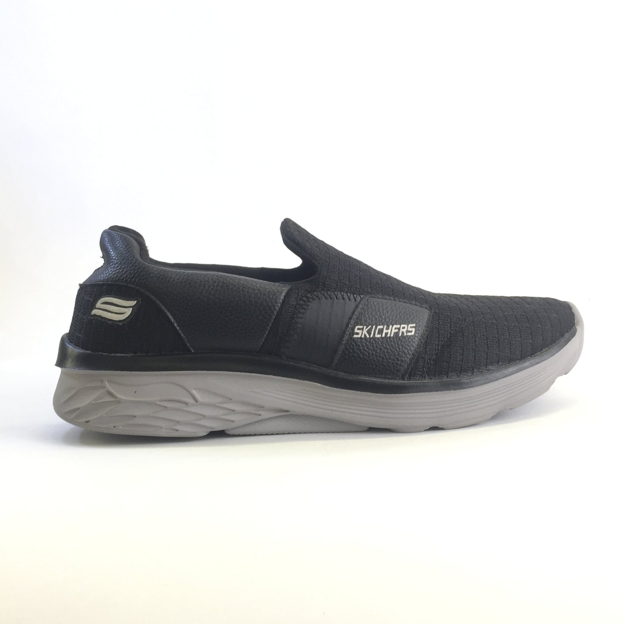 Men's black casual sneakers - YA856